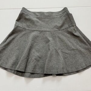 Banana Republic Charcoal Skater Mini Size 6 Back Zip